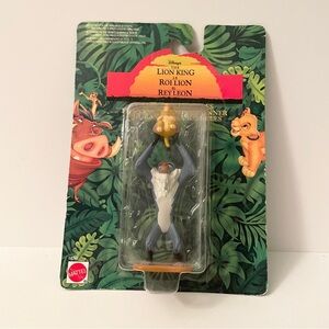 Vintage 1993 Disney The Lion King Rafiki and Young Cub Figure Mattel